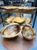 میوه خوری دسته دار چوبی بزرگ