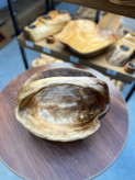میوه خوری دسته دار چوبی بزرگ