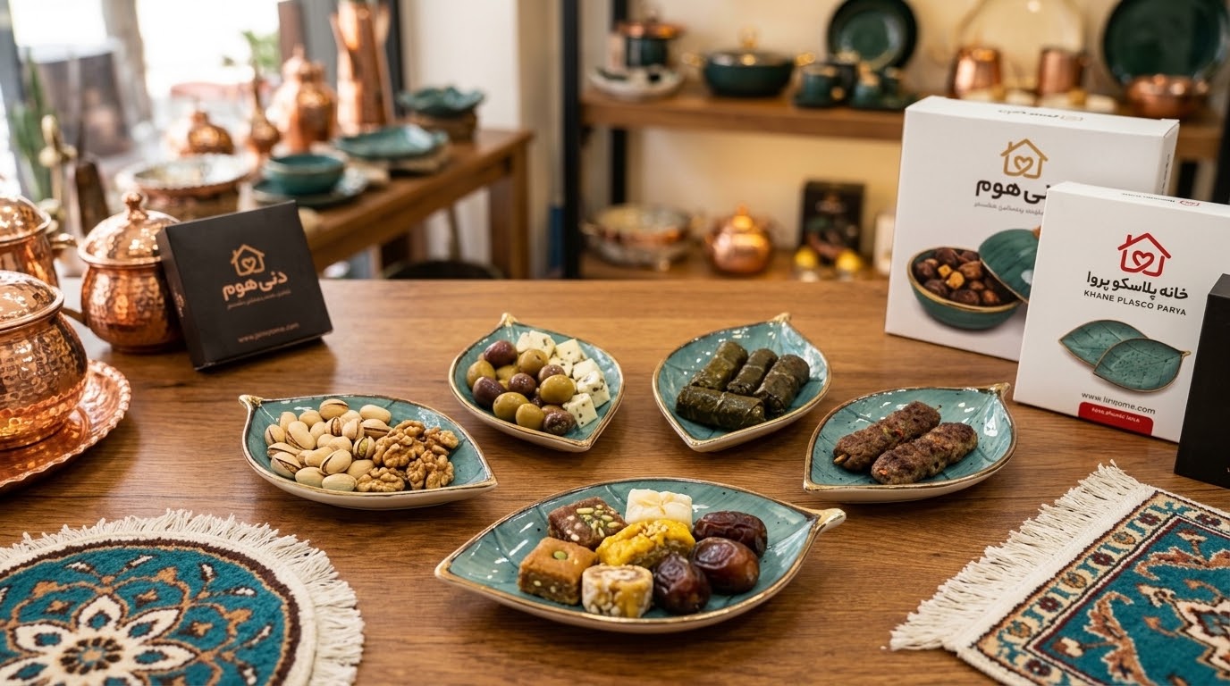 مزه خوری مدل برگ دنی هوم وارداتی